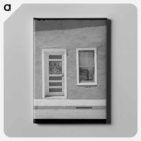 アートパネル-Door and Window in Spanish-American Home, Costilla, New Mexico
 - ラッセル リー Canvas.