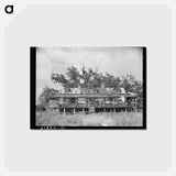 アートポストカード-Abandoned Trepagnier Plantation House, Louisiana
 - ラッセル リー Postcard.