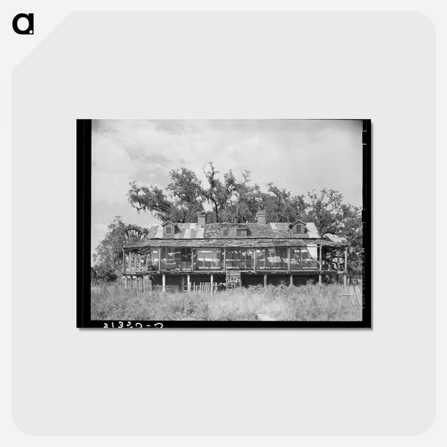 アートポストカード-Abandoned Trepagnier Plantation House, Louisiana
 - ラッセル リー Postcard.