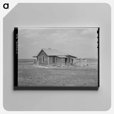 アートパネル-Abandoned Farmhouse, Williams County, North Dakota
 - ラッセル リー Canvas.