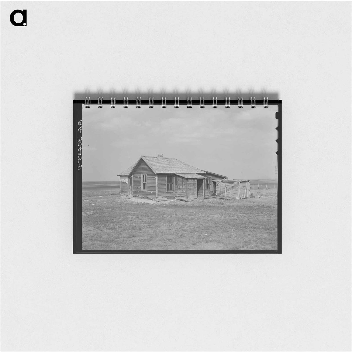 アートメモ帳-Abandoned Farmhouse, Williams County, North Dakota
 - ラッセル リー Memo.