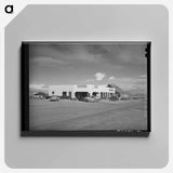 アートパネル-Main Street, Concho, Arizona
 - ラッセル リー Canvas.