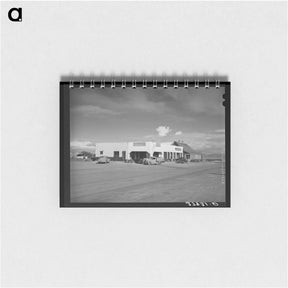 アートメモ帳-Main Street, Concho, Arizona
 - ラッセル リー Memo.