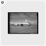 アートポストカード-Main Street, Concho, Arizona
 - ラッセル リー Postcard.