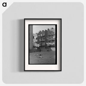 アートポスター-Apartment Houses, Bronx, New York City
 - ラッセル リー Poster.