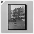 アートパネル-Apartment Houses, Bronx, New York City
 - ラッセル リー Canvas.