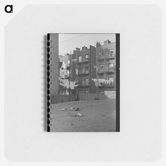 アートメモ帳-Apartment Houses, Bronx, New York City
 - ラッセル リー Memo.