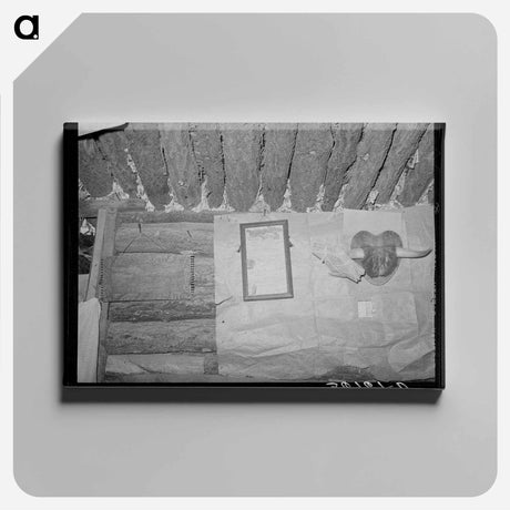 アートパネル-Marriage License, Pie Town, New Mexico
 - ラッセル リー Canvas.