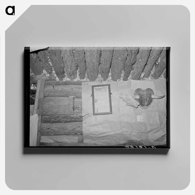 アートパネル-Marriage License, Pie Town, New Mexico
 - ラッセル リー Canvas.