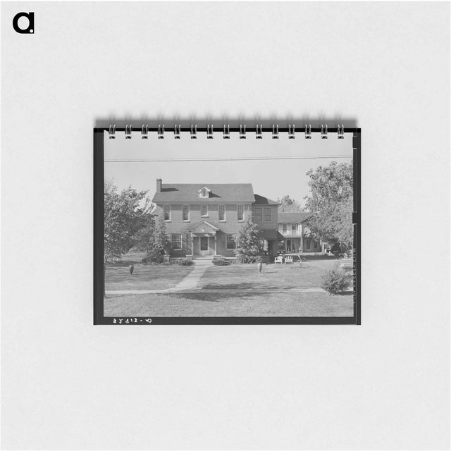 アートメモ帳-Residential Hotel, San Augustine, Texas
 - ラッセル リー Memo.