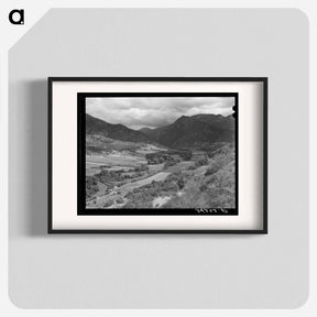 アートポスター-Rio Hondo Valley near Taos, New Mexico
 - ラッセル リー Poster.