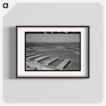 Row Shelters at FSA Labor Camp, Caldwell, Idaho
 - ラッセル リー Poster.