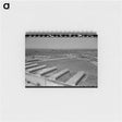 アートメモ帳-Row Shelters at FSA Labor Camp, Caldwell, Idaho
 - ラッセル リー Memo.
