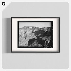 アートポスター-Black River Canyon at Beckers Butte, Gila County, Arizona
 - ラッセル リー Poster.