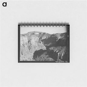 アートメモ帳-Black River Canyon at Beckers Butte, Gila County, Arizona
 - ラッセル リー Memo.
