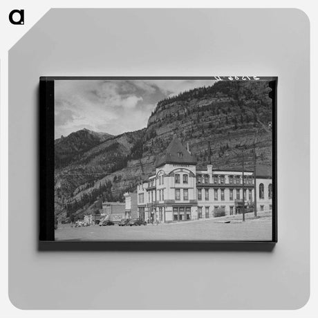 アートパネル-Main Street, Ouray, Colorado
 - ラッセル リー Canvas.