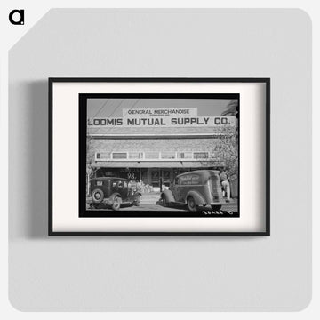 Store, Loomis, Placer County, California
 - ラッセル リー Poster.