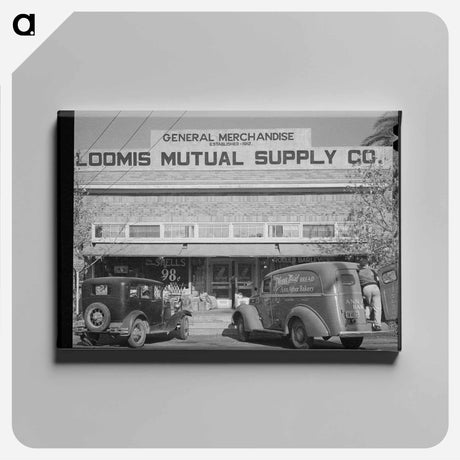 アートパネル-Store, Loomis, Placer County, California
 - ラッセル リー Canvas.