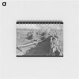 アートメモ帳-Corral of Mexican Farm Owner, Hidalgo County, Texas
 - ラッセル リー Memo.
