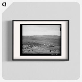 アートポスター-Yampa River Valley, Routt County, Colorado
 - ラッセル リー Poster.