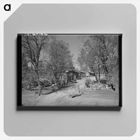 アートパネル-Tourist Court Near Summit City
 - ラッセル リー Canvas.