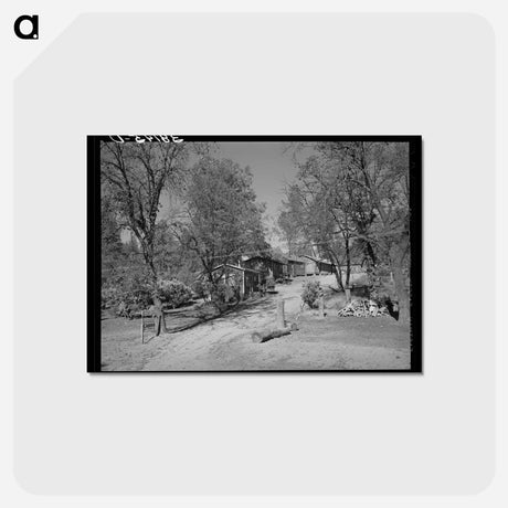 アートポストカード-Tourist Court Near Summit City
 - ラッセル リー Postcard.