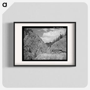 アートポスター-The Million Dollar Highway, Ouray County, Colorado
 - ラッセル リー Poster.