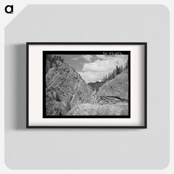 The Million Dollar Highway, Ouray County, Colorado
 - ラッセル リー Poster.