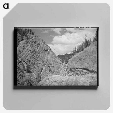 アートパネル-The Million Dollar Highway, Ouray County, Colorado
 - ラッセル リー Canvas.