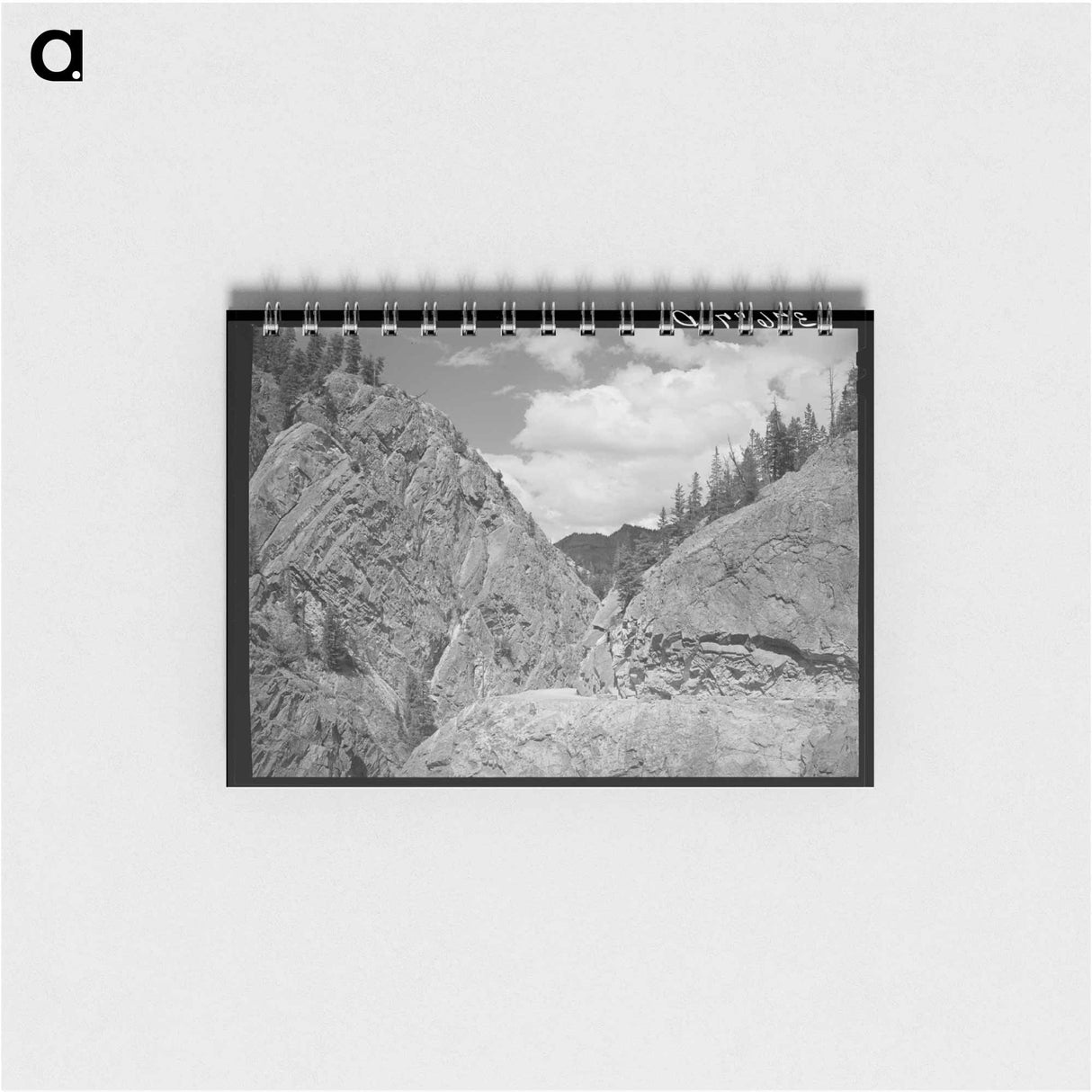 アートメモ帳-The Million Dollar Highway, Ouray County, Colorado
 - ラッセル リー Memo.