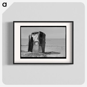 Privy Made of Old Automobile Bodies, Nueces Bay, Corpus Christi, Texas
 - ラッセル リー Poster.