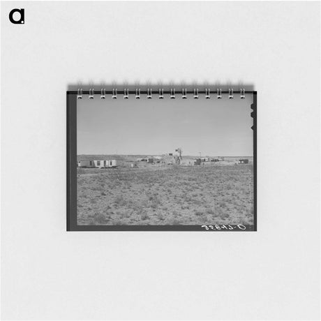 アートメモ帳-Road Workers' Camp, Gaines County, Texas
 - ラッセル リー Memo.