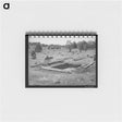 アートメモ帳-Faro Caudill and Neighbor Building Dugout, Pie Town, New Mexico
 - ラッセル リー Memo.
