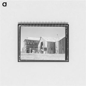 アートメモ帳-Old Sugar Mill near Gibson, Louisiana
 - ラッセル リー Memo.