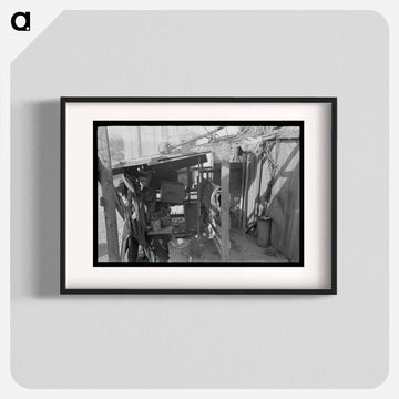 Detail of Mexican Corral, San Antonio, Texas
 - ラッセル リー Poster.