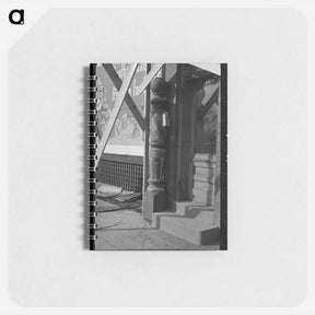 アートメモ帳-Barber Pole, Williston, North Dakota
 - ラッセル リー Memo.