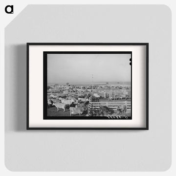 Cattle Pens, Tom Green County, Texas
 - ラッセル リー Poster.