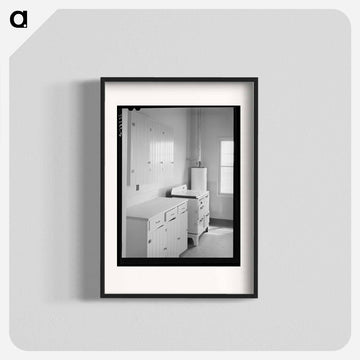 Kitchen in Migratory Labor Camp Community Building
 - ラッセル リー Poster.