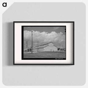 アートポスター-Cotton Seed Oil Mill, Taft, Texas
 - ラッセル リー Poster.