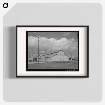 Cotton Seed Oil Mill, Taft, Texas
 - ラッセル リー Poster.