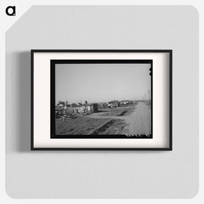 アートポスター-Houses on Worker Lots, Marysville, California
 - ラッセル リー Poster.