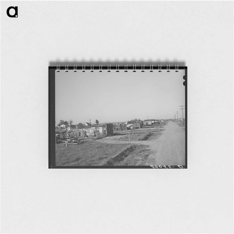 アートメモ帳-Houses on Worker Lots, Marysville, California
 - ラッセル リー Memo.