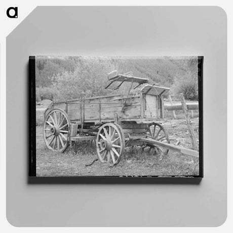 アートパネル-Ore Wagon, Telluride
 - ラッセル リー Canvas.