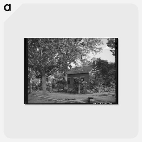アートポストカード-Street Scene, Santa Clara, Utah
 - ラッセル リー Postcard.