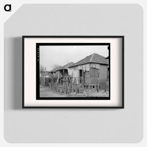 アートポスター-Row of Mexican Houses, San Antonio, Texas
 - ラッセル リー Poster.