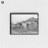アートメモ帳-Row of Mexican Houses, San Antonio, Texas
 - ラッセル リー Memo.
