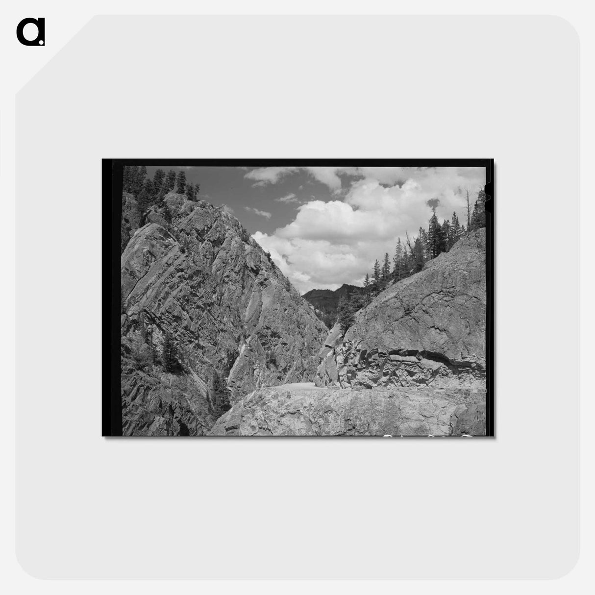 アートポストカード-Ouray County, Colorado
 - ラッセル リー Postcard.