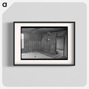 アートポスター-Interior of Remodeled House, Southeast Missouri Farms Project
 - ラッセル リー Poster.
