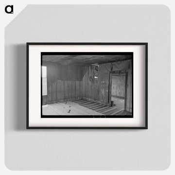 Interior of Remodeled House, Southeast Missouri Farms Project
 - ラッセル リー Poster.