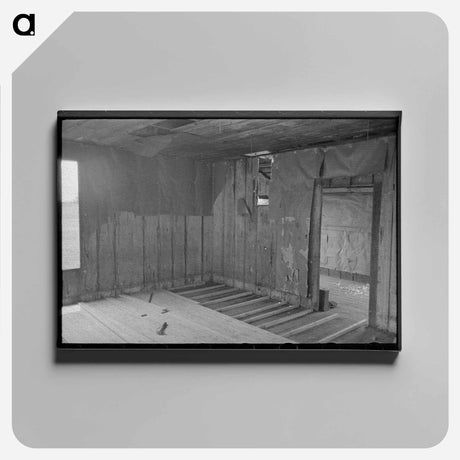 アートパネル-Interior of Remodeled House, Southeast Missouri Farms Project
 - ラッセル リー Canvas.